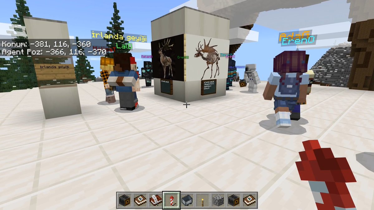 TheUgurSaricam's tweet photo. Bugün öğrencilerimle birlikte nesli tükenen hayvanlar ile ilgili dersimizi @Minecraft dünyasında tekrar ettik. Sırada "Ekosistem Challenge" var 👊

@PlayCraftLearn @MicrosoftTR https://t.co/rRjP8kes0T