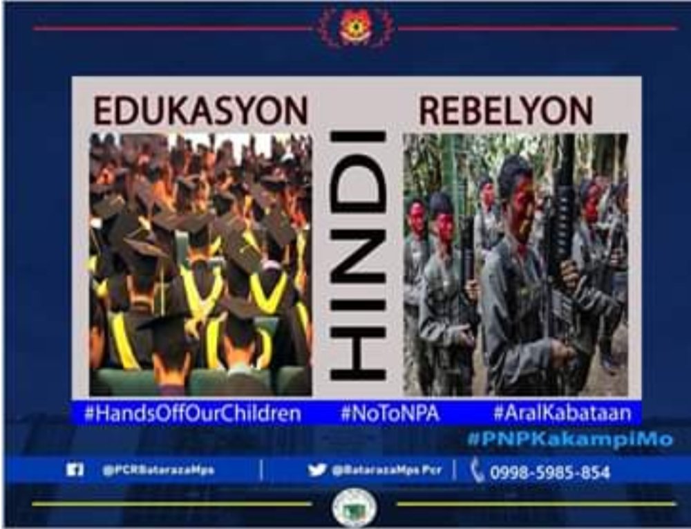 Maritime2nd's tweet photo. #EdukasyonHindiRebelyon
#NoToCPPNPA
#HandsofftoourChildren https://t.co/BVR0450t1M