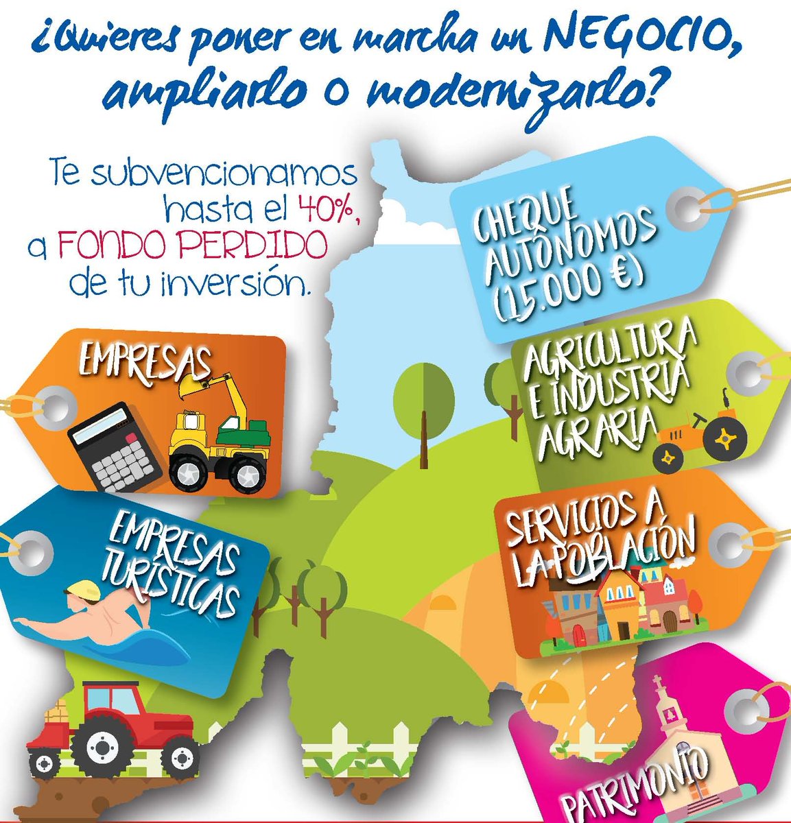 🚀🌻💼¿Eres emprendedor/a y tienes ideas para poner en marcha un proyecto rural en la Sierra Oeste de Madrid?

📝El lunes ya puedes solicitar #ayudasLEADER🇪🇺🌾de <a href="/adisierraoeste/">ADI Sierra Oeste</a>

📲91 861 15 73/680 98 38 09
📨sierraoeste@sierraoeste.org
⏰Límite: 24 julio

bit.ly/2B8glih