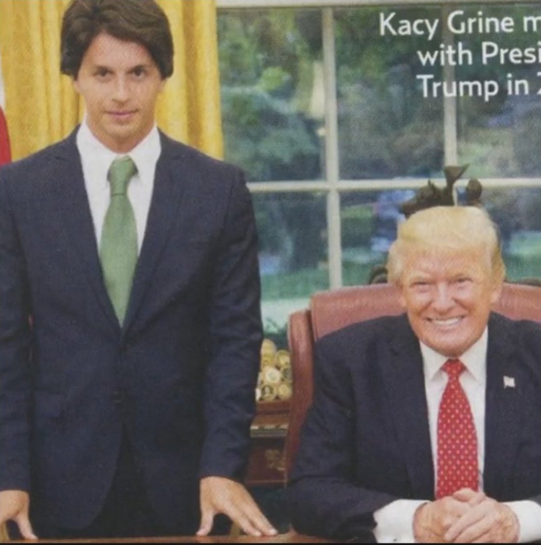 Kacy Fares Grine est Franco-Saoudien, conseiller politique et financier du PrincePrésident de conseil Ares Holdings basé à Dubai,conseillé Spécial de Bucéphale Finance ( Forneri) pour le Moyen-Orient/l’AfriqueLors de cette visite il est présenté également comme conseille de MBS