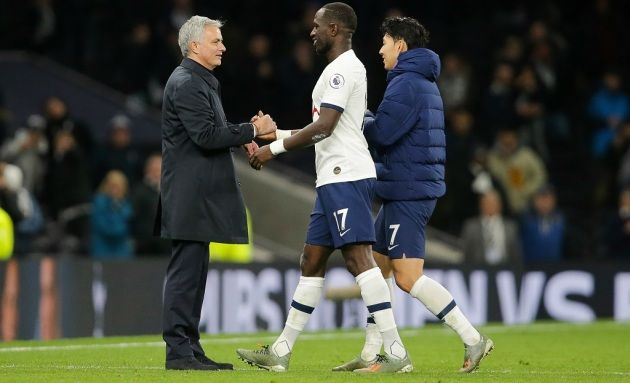 Moussa Sissoko:"It is a great feeling, it is the best feeling a player can have is at home to have his fans with him, amazing song, beautiful really. I was singing along, or trying to and it is fantastic for him."