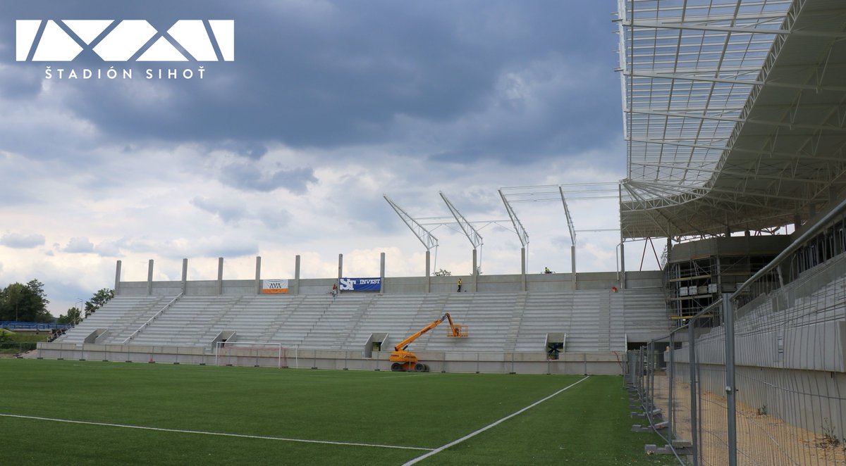 astrencin's tweet photo. 🏗️ | SIHOT STADIUM

Our new stadium is growing 🌻

#astrencin #stadionsihot #severna #juzna #thisismysen https://t.co/aj4lXwht9s