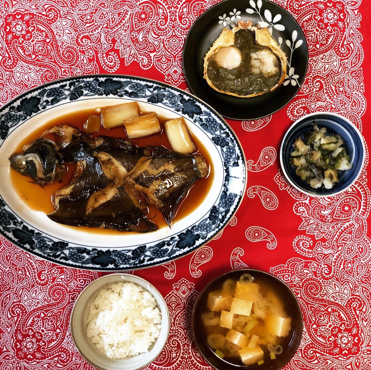 真カレイの煮付け 真カレイの煮付け