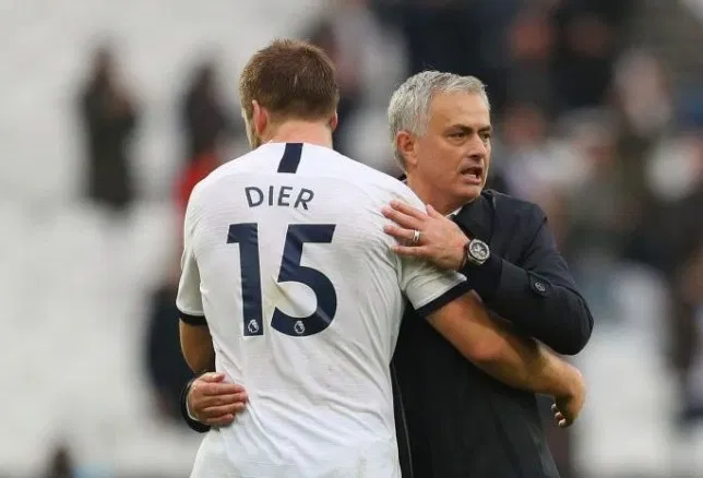 Eric Dier:"Did I find the player that I expected? I found a player that was not playing. I found a sad player, a player without confidence, and then I was trying to give him that confidence back. I was always happy with his personality. He is really a team player."