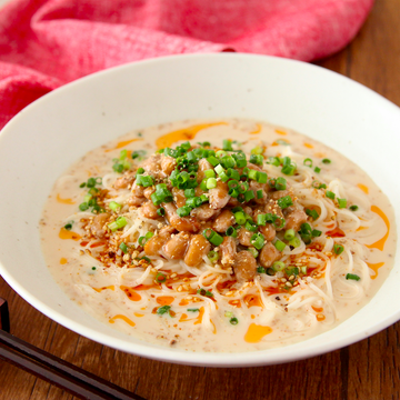 素麺はここまでアレンジできる 納豆担々素麺 や 素麺で豆乳冷麺 は暑い日におすすめ