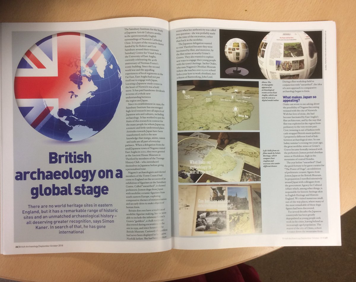 4/20 The project was covered by  https://new.archaeologyuk.org/british-archaeology-magazine/ and regional media  #PATC5