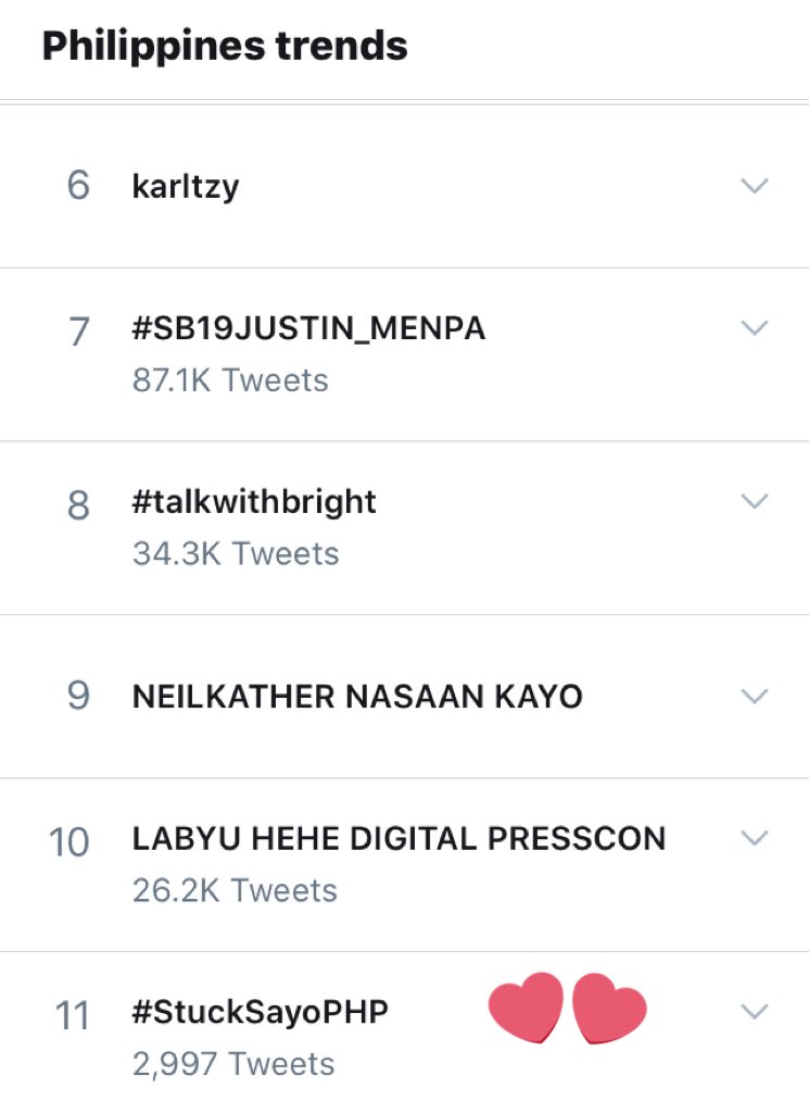 JPKaye2's tweet image. OMG we are now in 11 spot!
@JPsoliva @joxstyles @_Rentao @_yuuki______ @yukito_kanai @rhadz_ @xxivchrls 

keep tweeting pearls para mas tumaas tayo!

#StuckSayoPHP
#PHPcoversChicser

@_PHPmusic