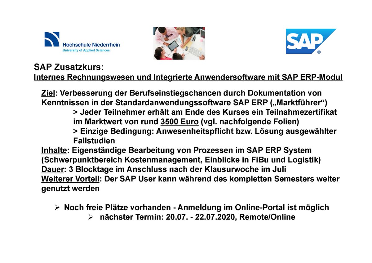 HS Niederrhein FB Wirtschaftswissenschaften tweet media