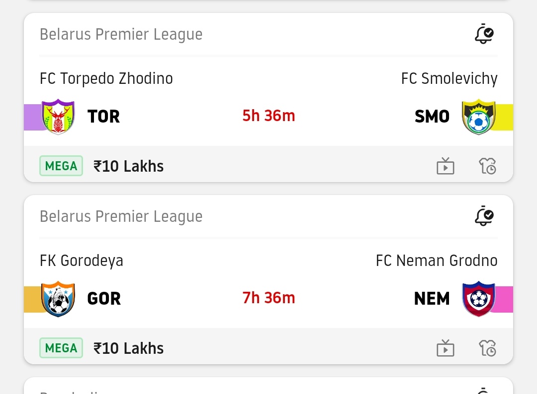 gopalkrishnavj's tweet photo. POSTING FOOTBALL TEAMS TODAY  BEFORE 5 MINS OF DEADLINE NEED 25  RETWEETS 🔁🔁🔁♥️ 
#Dream11Team #Dream11 #Football #Bundesliga #Belurus
#fantasyfootball telegram link :https://t.co/WagIEU2d6i https://t.co/uZDNBveKcI
