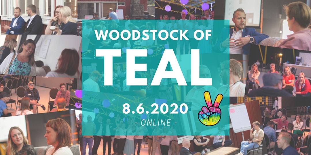 🗣️🧠 Älä missaa vuoden mielenkiintoisimpia työelämäkeskusteluja. Woodstock of Teal 2020 Online -tapahtumaan enää vain viikko lipunmyyntiä jäljellä ⏳  

Liput: eventbrite.com/e/woodstock-of…

💥 Räjäytetään työelämä ihanaksi yhdessä! 

#teal #woodstockofteal #johtajuus #itseohjautuvuus