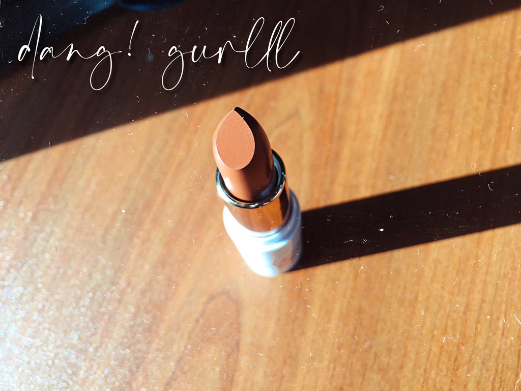 Dang! Gurlll (VR 2.0)I like Dreamland but OH BOY I LOVE THIS SHADE the most  I love brownish nude shades and this one is amazing I alternate this with my CT Pillowtalk Medium whenever I go out, it’s that good 