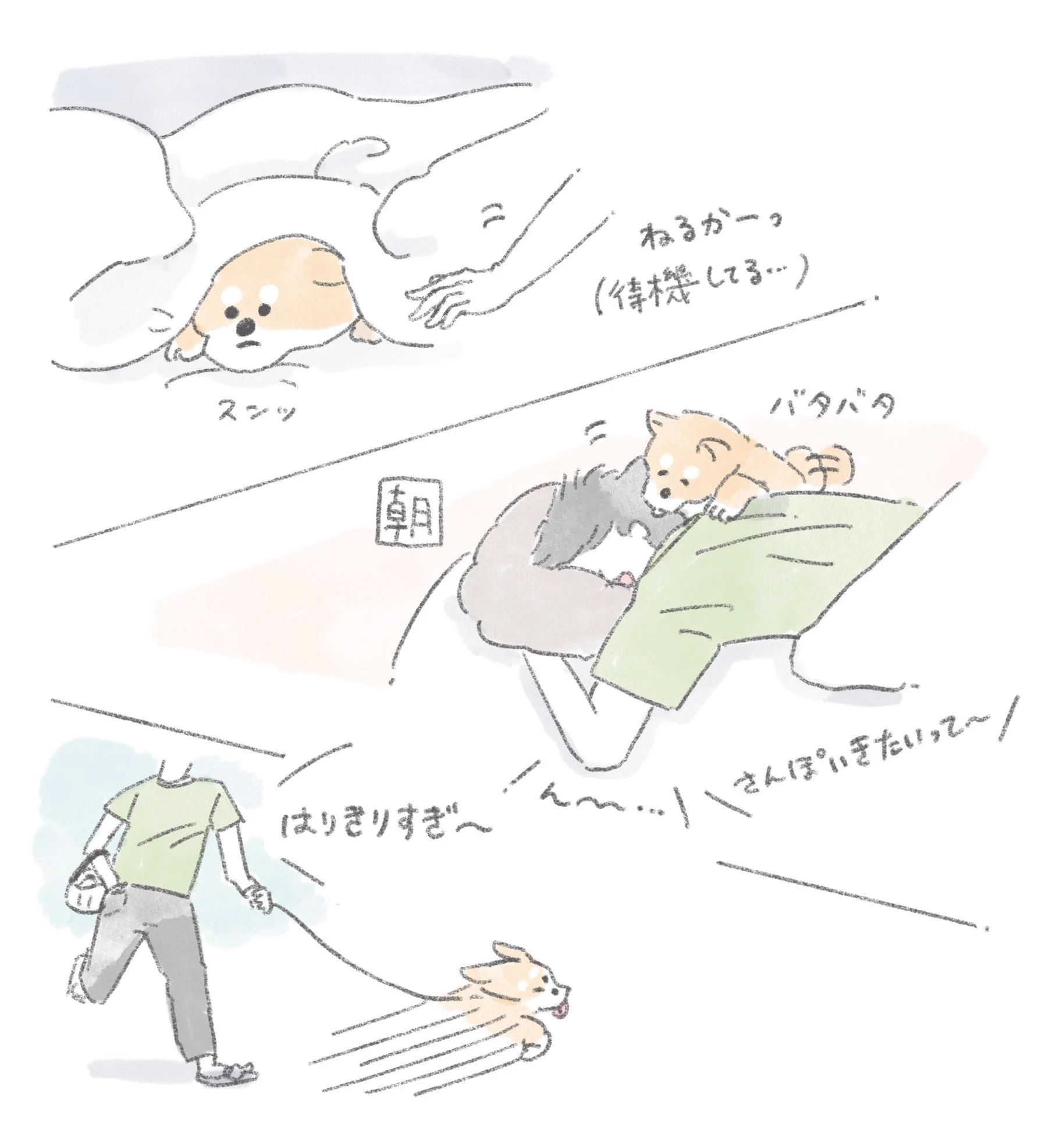 実家に帰省したら喜んでくれる飼い犬が愛おしい！またすぐに会いたい！