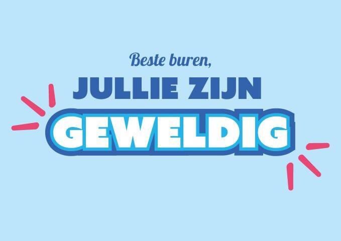 LibellenK's tweet image. Dank je wel beste buur.... #dagvandeburen