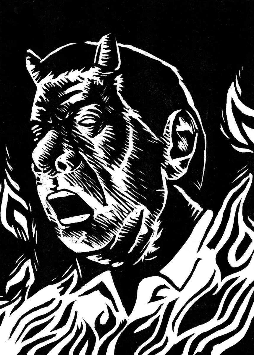 anakbayan_ph's tweet image. #OustDuterte entry no. 8 mula kay Jed!

"DU30"

6x8 inches
Rubbercut print
2018