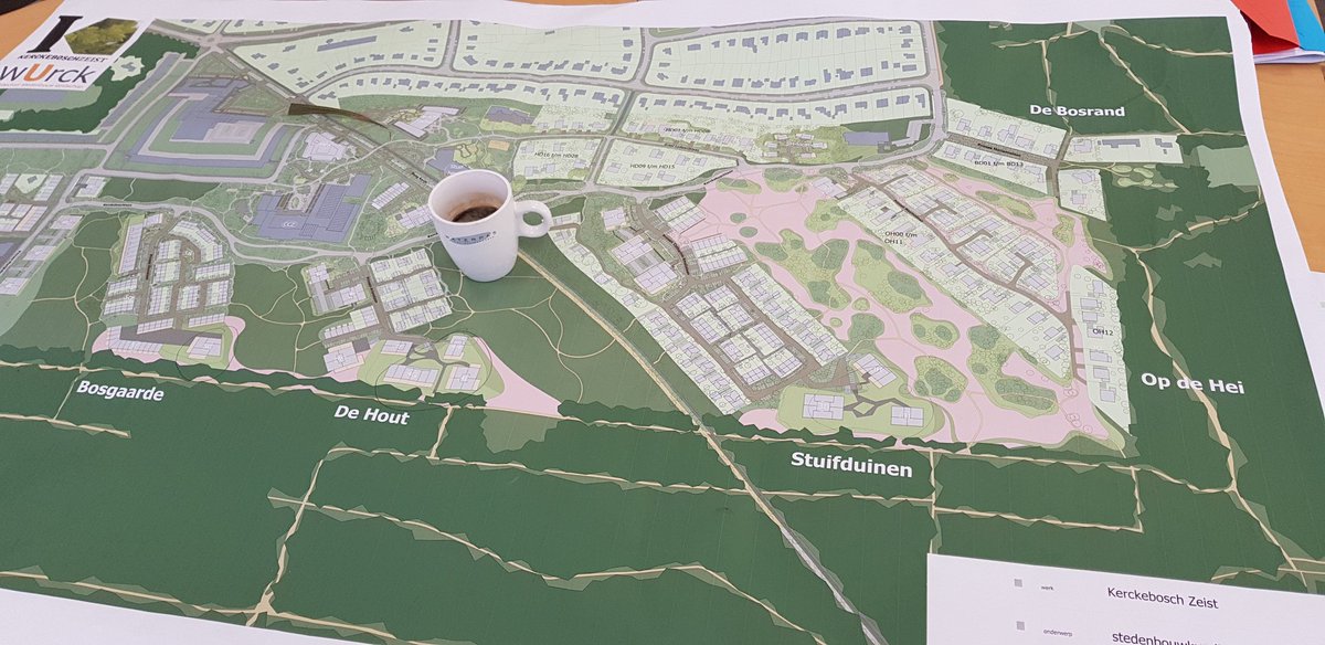 Goeiemorgen. Even een bakkie koffie en lekker aan de slag met dit mooie project in #Zeist. Nog 1 á 2 jaar en dan is dit plan helemaal gerealiseerd. #Kerkebosch

Zie voor de super gave inrichting van de #buitenruimte ook lnkd.in/esT44D9