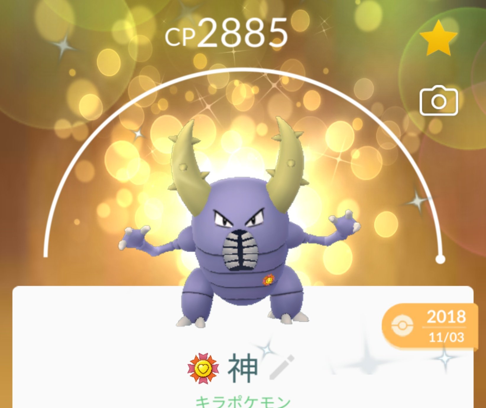 Team しめさば ポケモンgo 皆さんに超個体色違いカイロスが来ますように