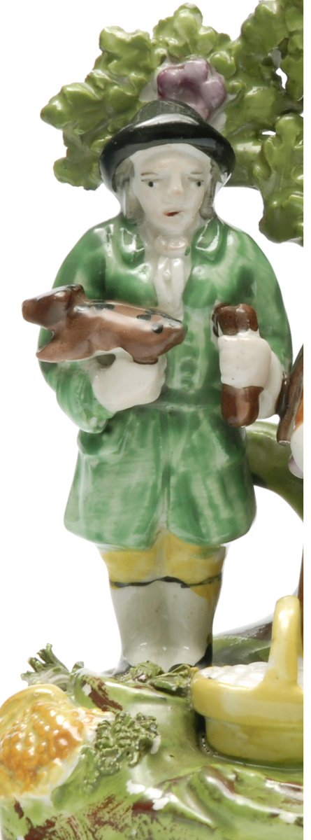 'The Tithe Pig' Staffordshire figure