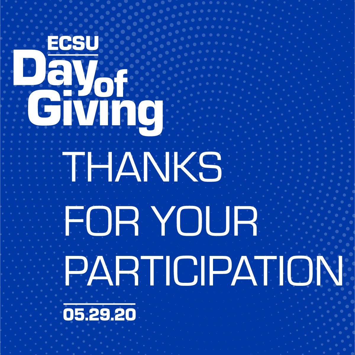 ECSUVikings's tweet photo. Rise &amp; Shine Vikings, Our Annual Day of Giving is here! Thank you in advance for making your contributions today💙 Stay tuned for Vikings Live starting at 1 PM &amp; the Virtual Tailgate at 7PM https://t.co/LxRwRlQt9t