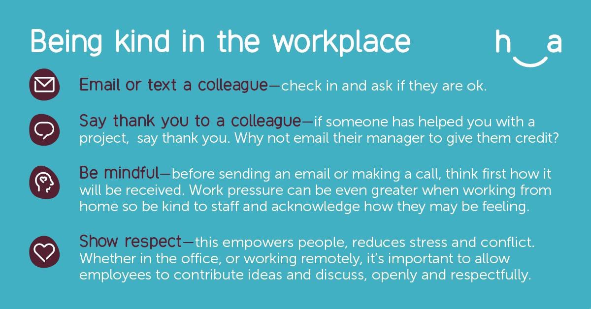 Mike Larsen (@mikejlarsen) on Twitter photo Want a few simple suggestions on how you can show more #kindness in the workplace?
Look no further than <a href="/Health_Assured/">HA | Wisdom Wellbeing</a>ās #toptips here!
#YourHealthyAdvantage Want a few simple suggestions on how you can show more #kindness in the workplace?
Look no further than <a href="/Health_Assured/">HA | Wisdom Wellbeing</a>ās #toptips here!
#YourHealthyAdvantage