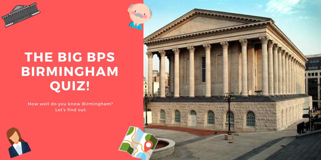ffchamber's tweet image. 🧐 It's nearly time to put on your thinking caps for the Social Committee's Big BPS Birmingham Quiz! Wherever you are at the moment, join us online next Wednesday to test how much you know about the city. 

Register now ▶️bit.ly/2LEZpC4