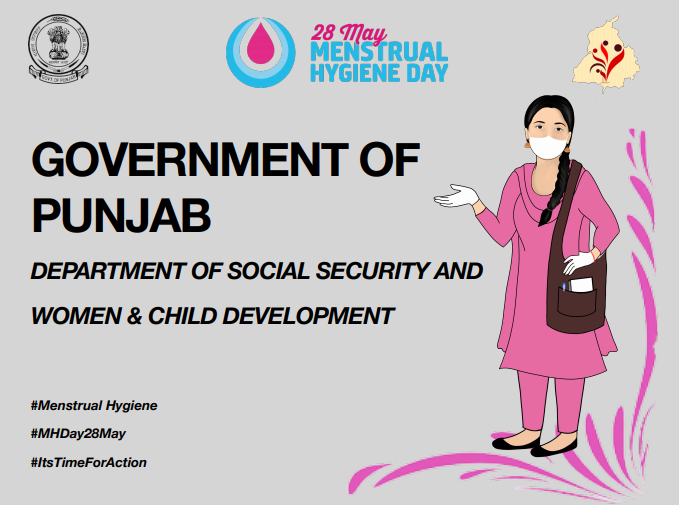 1/7: To make Menstrual Hygiene Day 2020 a successful occasion, activities incorporating #homevisits, #counsellingsessions, and #sanitarypadsdistribution were conducted in the state while following the preventive measures against #COVID19. @ArunaC_Official @CMOPb @MinistryWCD