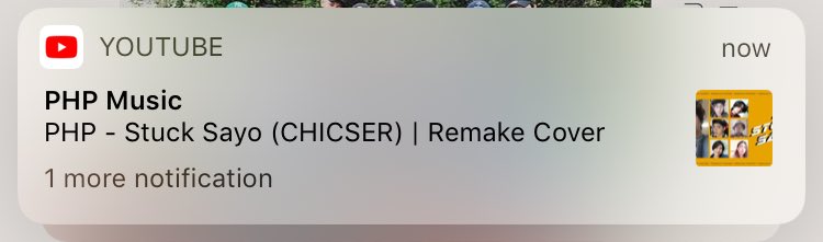 CJ_Daydreams's tweet image. Notified! 💕

#StuckSayoPHP
#PHPcoversChicser
STUCKSAYO 6YEARS
#PHPMusic
