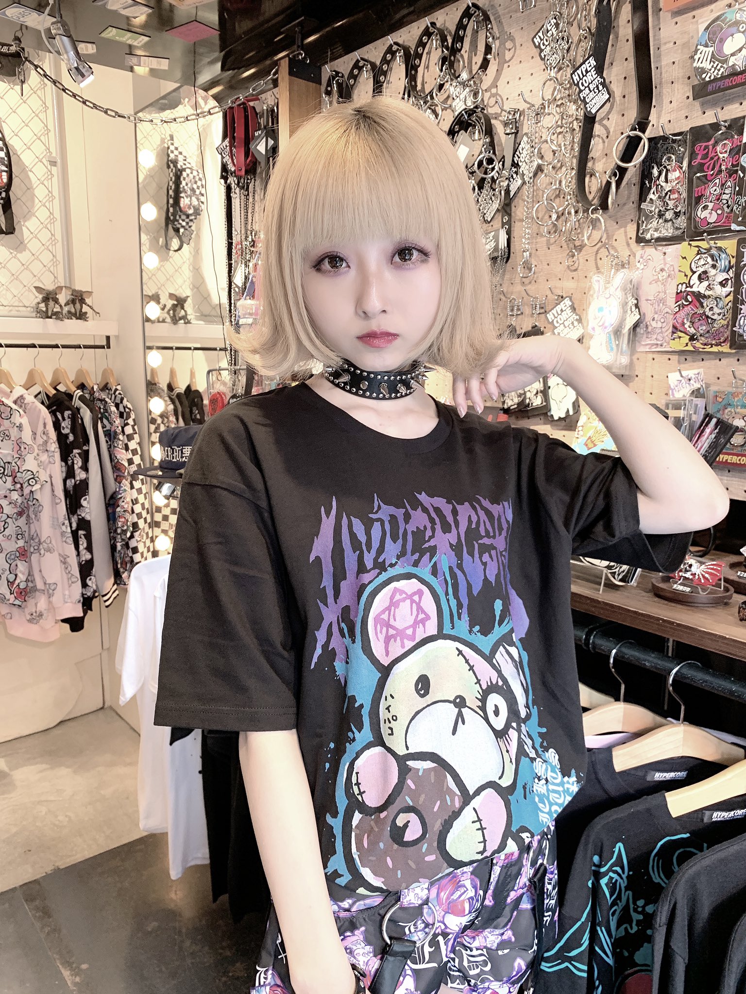 FOTUSのチョーカー サイバーファッション