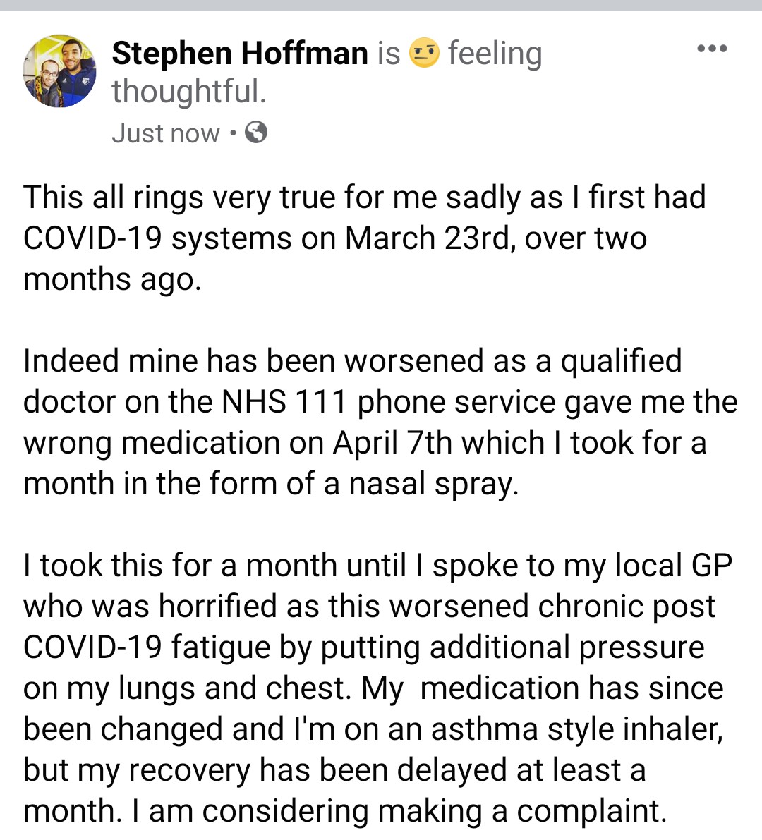 It's been hard to describe about what living with chronic post  #COVID19 fatigue is like.This fab piece by  @claudiatanner where she spoke to  @bcdelaney1, Prof Paul Garner of Liverpool Tropical Medicine School & actress Gemma Hepworth who all had it. /1 https://inews.co.uk/news/health/coronavirus-covid-19-symptoms-uk-latest-fatigue-breathlessness-long-term-effects-2860360