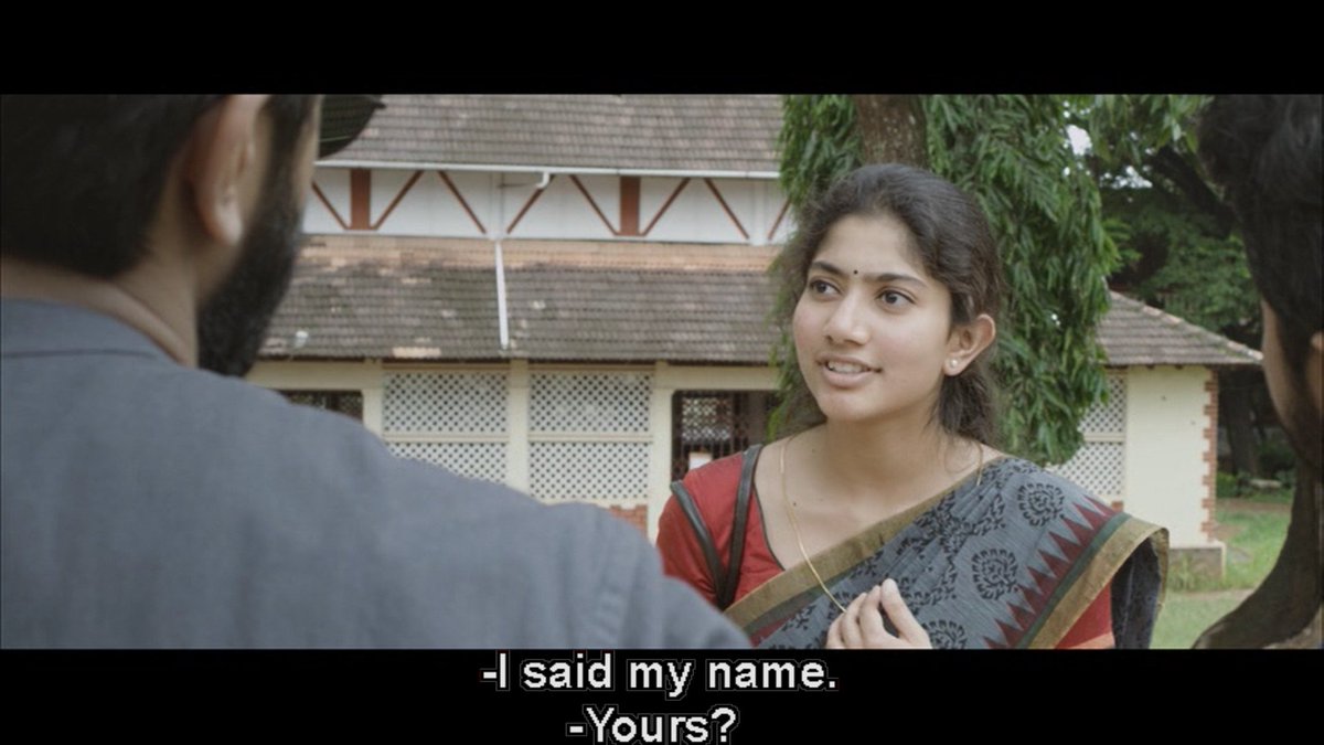 I believe this scene will remain evergreen in my memory. I don't remember an actor who made me her fan with a single scene. I saw Sai Pallavi for the first time as Malar, and guess what I am a fan since then.  #5YearsOfSaiPallavi  #5YearsOfPremam