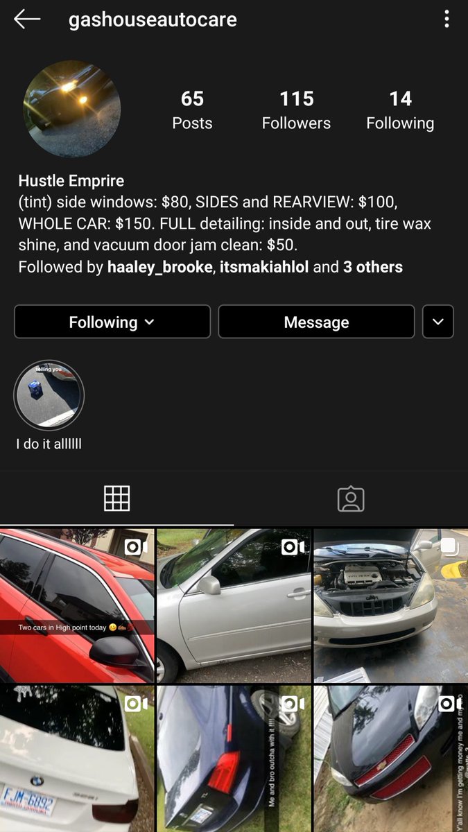 I personally don't know a black owned wrap shop, but for those of you in the Charlotte/Gastonia area checkout my boy TreSean Lindsay on IG for your car cleaning and window tint. He's a young black entrepreneur who's been grinding during this qurantine.
