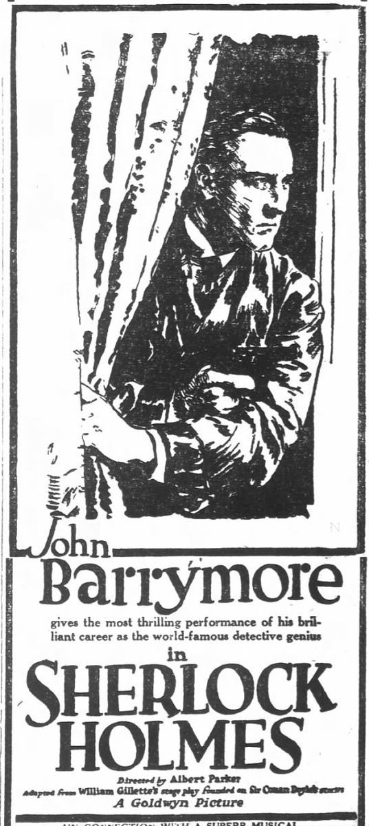 資料室 今日は名優 ジョン バリモアの命日です 舞台のハムレット役で大注目され その美しい横顔はグレート プロフィール 偉大なる横顔 と称えられ 映画では ラッフルズ ホームズ ルパンの3大キャラクターを演じた事でも知られています