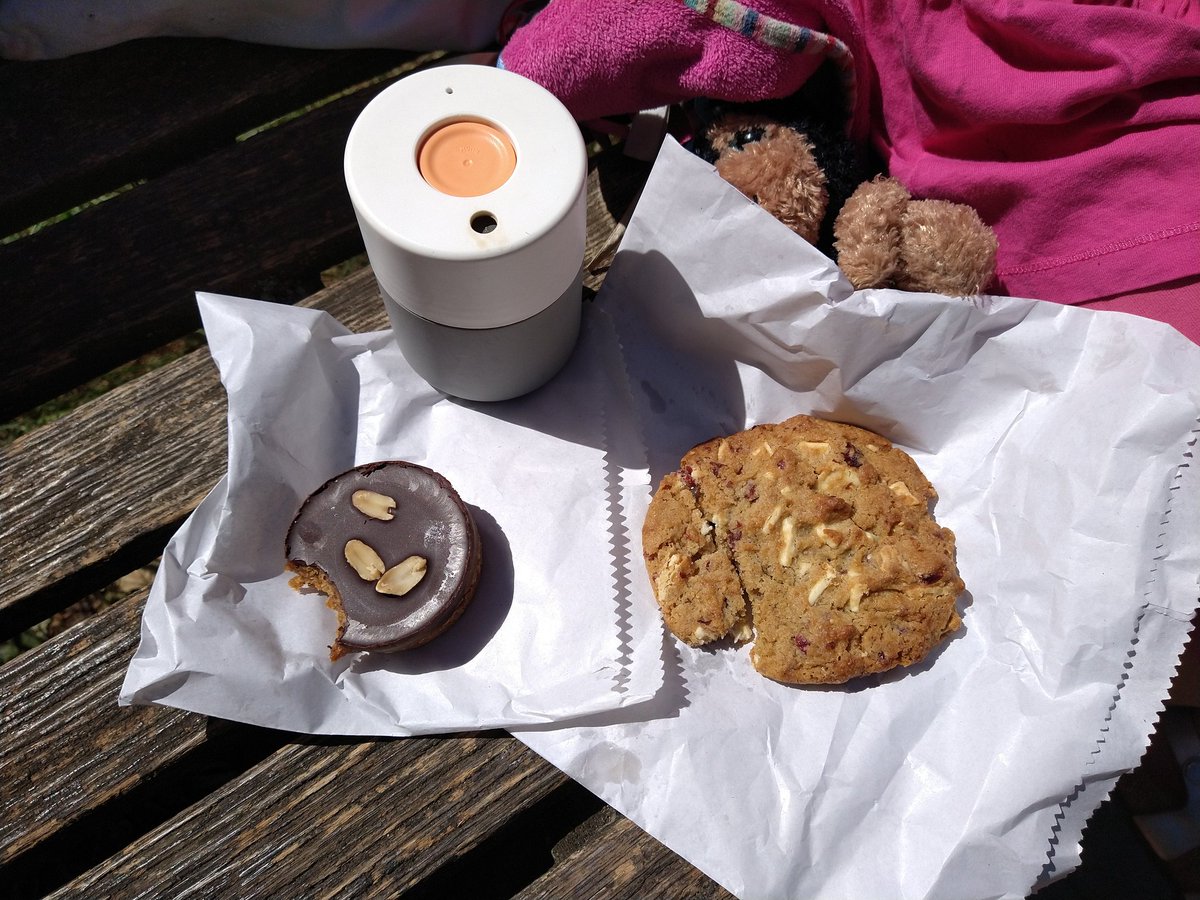 Babycinos (and coffee) in the sun from <a href="/robincraftcafe/">The Robin Craft Cafe</a>