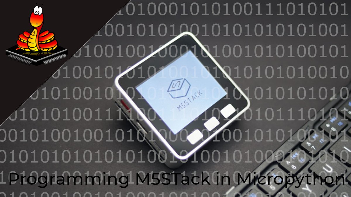 M5Stack's tweet image. Here's something a little different this week. We cover some computer science basics (Binary/Hexadecimal/ASCII) while introducing more M5Stack micropython functions to give a good grounding for following lessons. bit.ly/36GHSDe #micropython #codewithmu