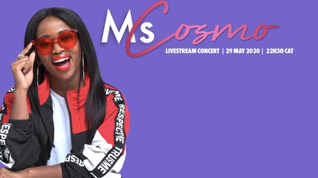TONIGHT | 22:30 | ONLINE
<a href="/MsCosmoSA/">MsCosmo</a> playing "exclusive and bubbling-under tracks to blow your mind."

Tickets:  R90 | bit.ly/2Ma8naO
