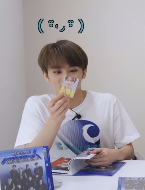 มาร์คได้การ์ดตัวเอง5555555 น่ารักๆๆๆ