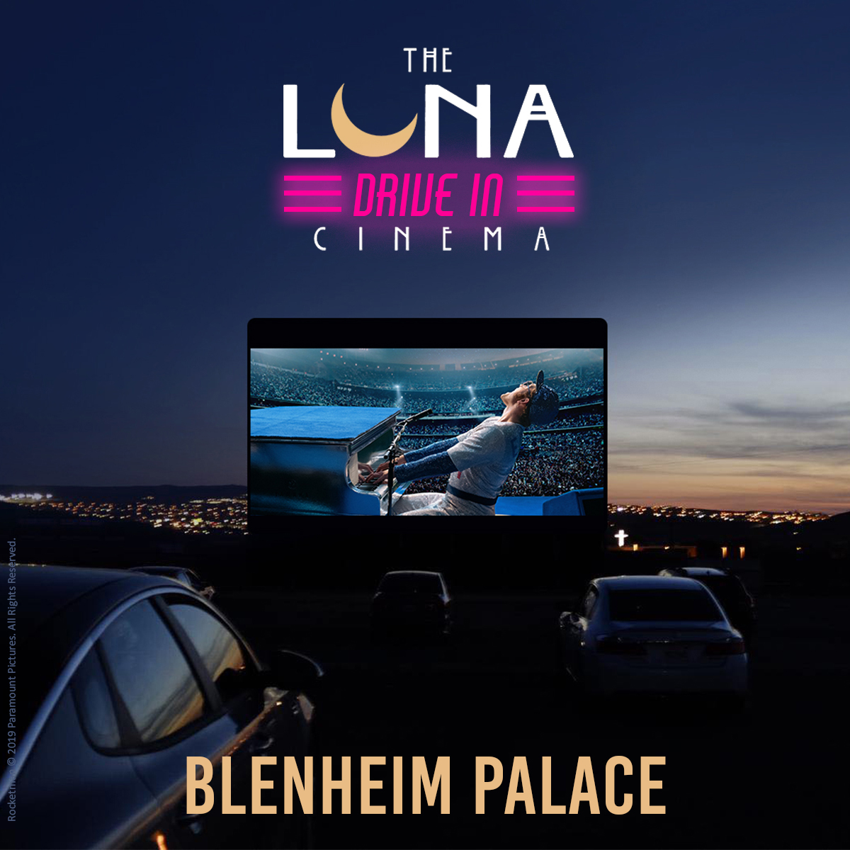 For the first time ever, The Luna Drive-In Cinema is coming to Blenheim Palace, kicking off from July 6th.  

Catch new and classic movies each night of the week in a drive-in setting from the comfort of your car. 

For more information and tickets visit lunadriveincinema.com