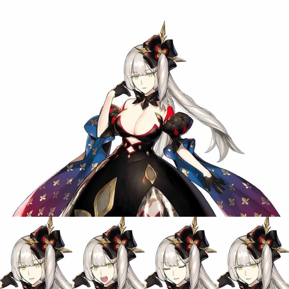 “Some datamined image of what seems to be Marie Antoinette Alter? #fgo #fat...