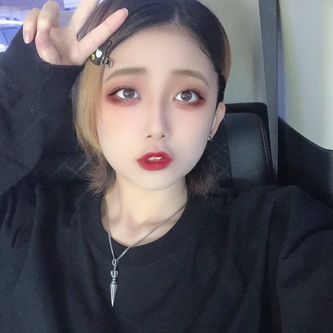 地雷風メイクのtwitterイラスト検索結果 古い順