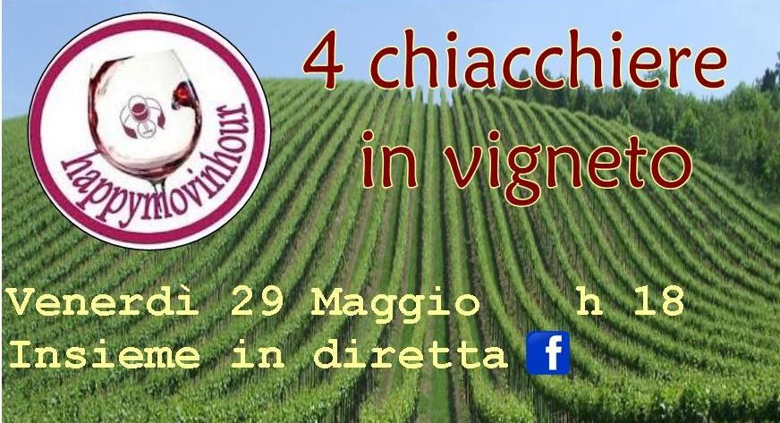 Oggi un HappyMovinHour con Ospiti eccezionali per un confronto sulle prossime mete enoturistiche!  
@ckaiserin @Marco_K18  
 Filippo Poletti  Francesca Fiocchi    
#enoturismo #ilnuovoenoturismo #enoturismocheemoziona