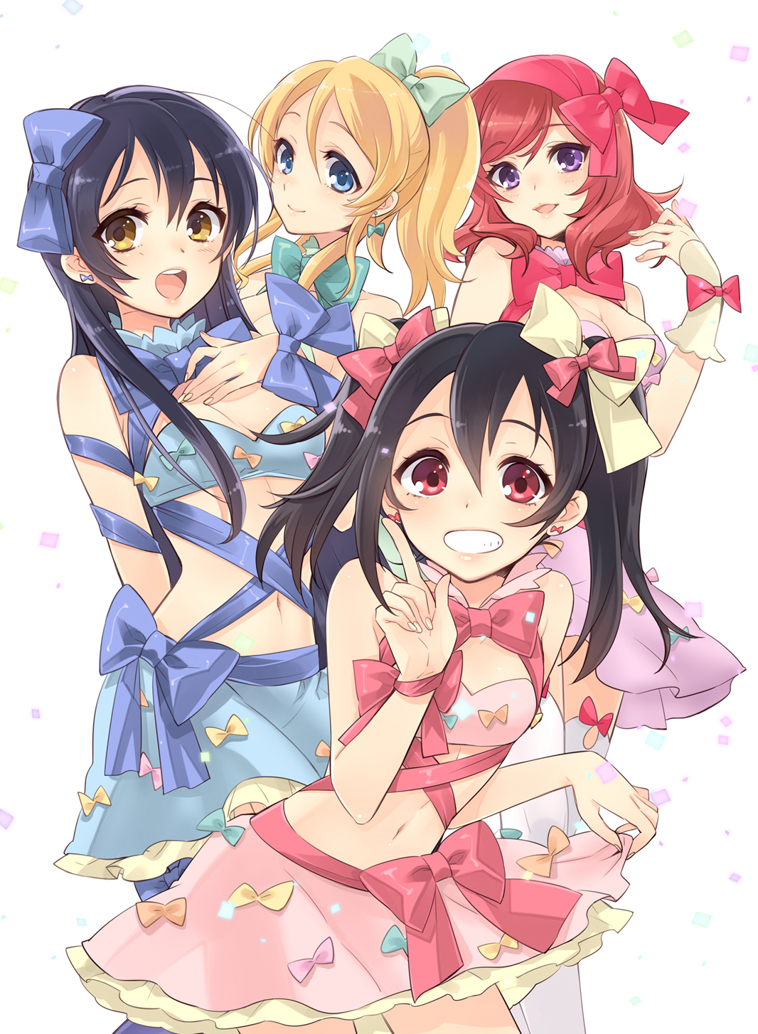 いとうのいぢ 今年も宜しくお願いします なんと 10周年 おめでとうございます ファンアートたくさん描かせてもらいました 大好きな子達 懐かしい絵をいくつか貼ってお祝い ラブライブ10周年 T Co Vnt9fnxaxp Twitter