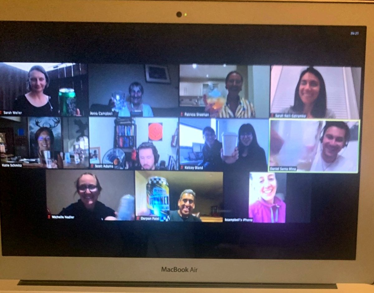 _sarahweller's tweet image. Happy #ACSM20 #ExOnc family! Together from across the globe 🍻
True to form, for some the party started at 2am (@CanRehab @FERNTRI)!
Great to see you 🥰
@kelceybland @hungsta2 @fitaftercancer @KLCampbellPhD @DR_SantaMina @michellebnadler @sarah_ns_phd @DarpanPatelPhD @DrAdamsSC