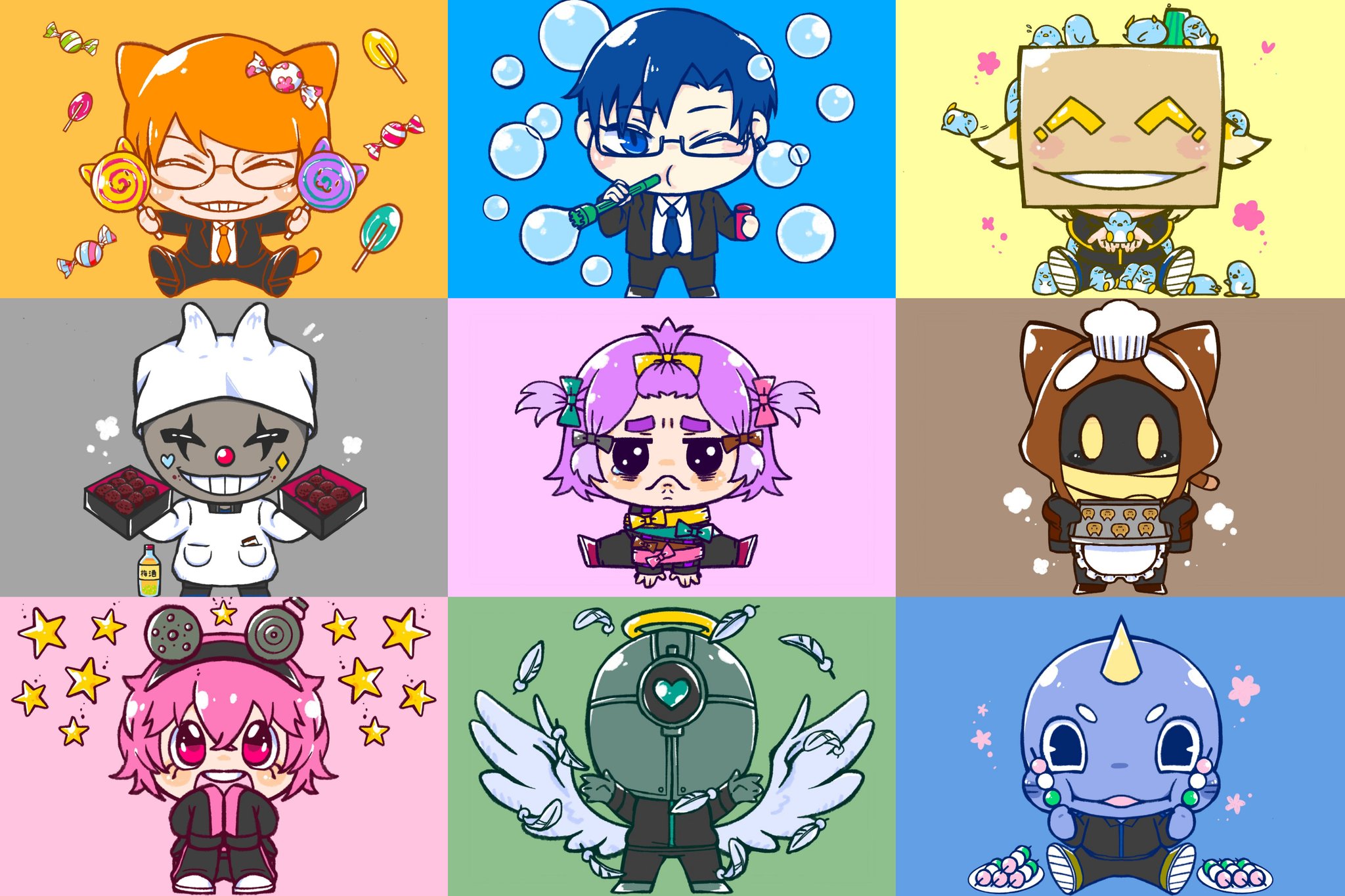 Bintroll落書き詰め合わせ Twitter