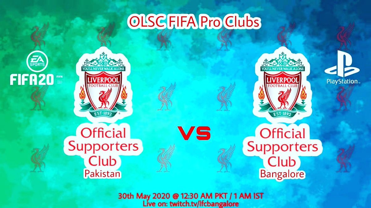 OLSC FIFA20 Pro Clubs 🎮 @PakReds vs BKop 🕐 1am IST 📺 Watch the Livestream at twitch.tv/lfcbangalore #BKop #BKopFifa #FIFA20ProClubs #LFCFamily #OLSCsUnite #LFC #YNWA