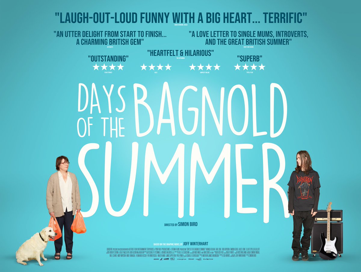 Altitude (@altitudefilms) on Twitter photo Daniel had big plans for the summer and none of them involved being stuck at home with his mum, Sue đïž
DAYS OF THE BAGNOLD SUMMER is out on DIGITAL on JUNE 8TH. Starring #EarlCave and <a href="/MonicaDolan/">Monica Dolan</a> as Daniel and Sue Bagnold. Daniel had big plans for the summer and none of them involved being stuck at home with his mum, Sue đïž
DAYS OF THE BAGNOLD SUMMER is out on DIGITAL on JUNE 8TH. Starring #EarlCave and <a href="/MonicaDolan/">Monica Dolan</a> as Daniel and Sue Bagnold.