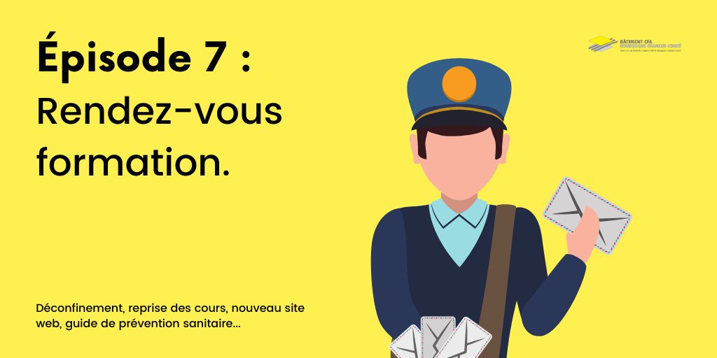 BATIMENTCFA_BFC's tweet photo. ⏰ 7ème #ÉPISODE de notre RDV #formaton à ne pas manquer 👷♀️👷♂️⚡️ On aborde le déroulement de la reprise de notre activité en détail 👉 À lire sur le site ✍️ Lien en bio 👉https://t.co/AKZ9A1RDxZ // #batiment #btp #formation https://t.co/aLhjnL51ki