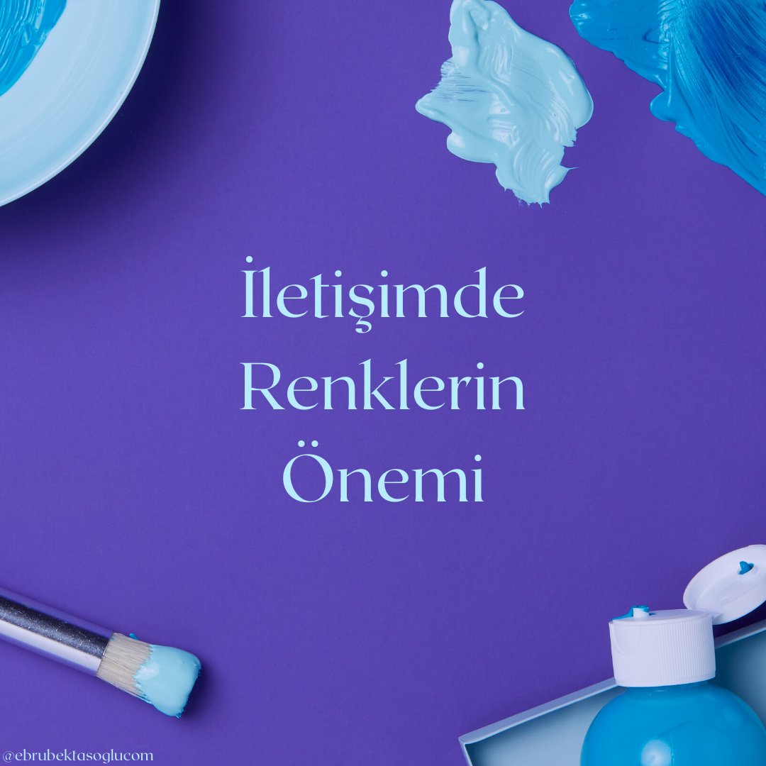 ebrubektasoglu's tweet image. İletişimde #renklerindili ve önemi üzerine yeni yazı yayında! 💜 #Renkler doğru kullanıldığında hem #iletişim açısından #olumlu bir etki yaratır hem de #psikolojik açıdan insanların kendilerini iyi hissetmelerini sağlar. 🎨 
Okumak için tık: ebrubektasoglu.com/yazi/iletisimd…