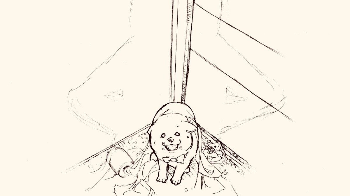 ②「豆柴太の絵本」制作過程??

下絵6枚提出〜!

あえて柴ばあの顔が
見えない絵にしました。

その方が、
各々のおばあちゃん像?を
想像できて、
感情移入しやすいかなぁ…?と?

#豆柴太 #絵本 #イラスト 