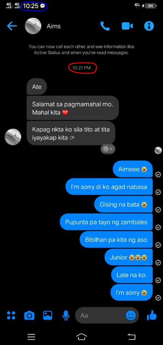 -- won’t even have the energy to say their goodbyes like this. Have you even seen videos of families saying their last goodbyes to COVID patients? Their labored breathing wouldn’t even allow them to lift their phone, let alone message you with emojis.