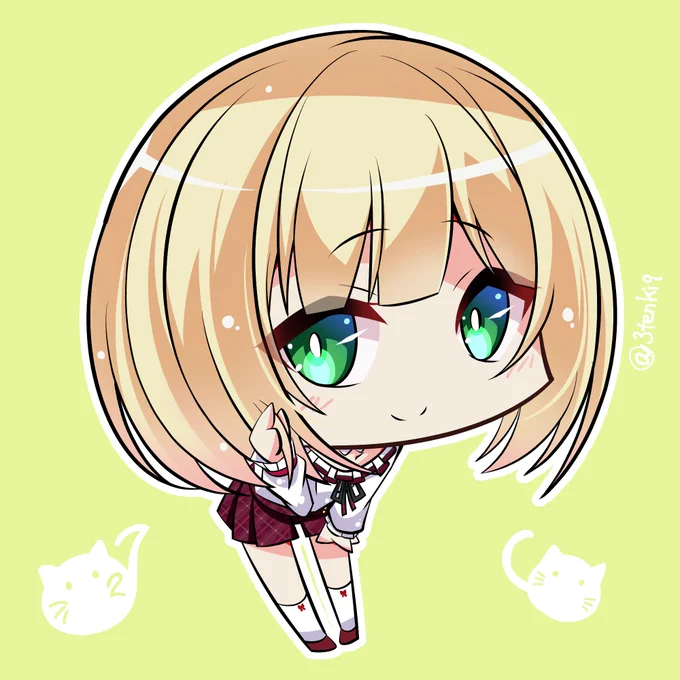 VチューバーSDシリーズ㉗ #鈴谷アキ #アキくんちゃんアート 