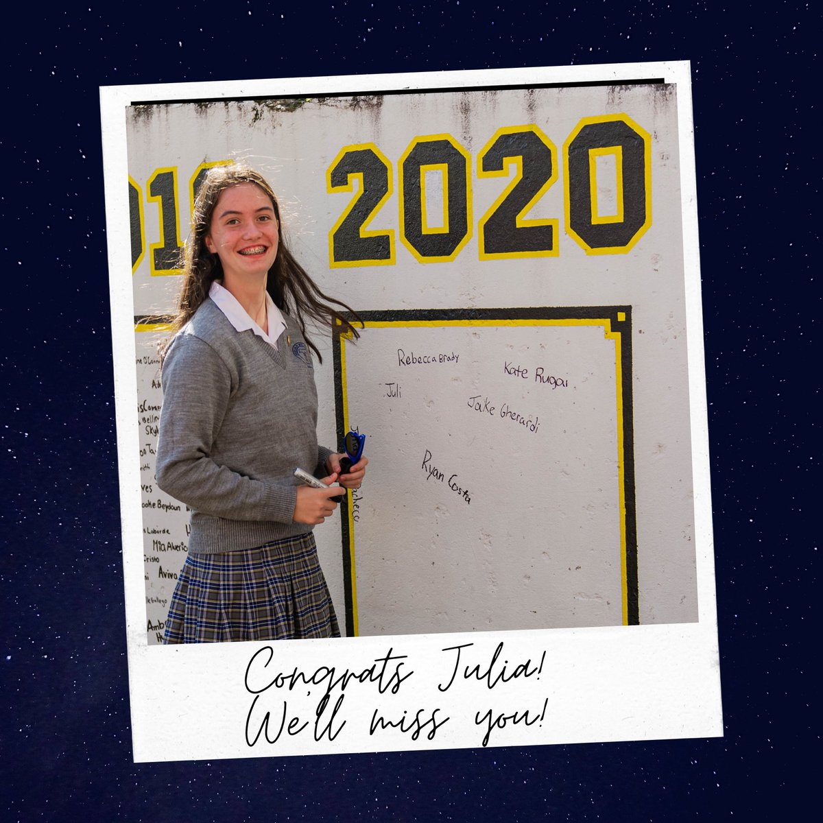mrsdangelo_ICS's tweet image. Today’s Class of 2020 spotlight -Julia Kret! In just three years, Julia made major contributions to ICS band, athletics, and academics! Congrats on all of your achievements, Julia! Your ICS family is proud of you! #GreatGrad🎓 #IncredibleCatholicStudent #Classof2020